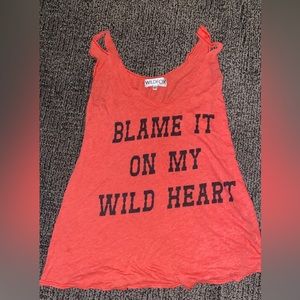 Wildfox graphic tank